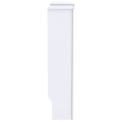 Cache-Radiateur 2 pcs Blanc 205 x 20,5 x 81,5 cm 543695543695