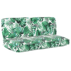 Ensemble de coussins Feuille 3 pcs Motif feuille Tissu Oxford 543714543714