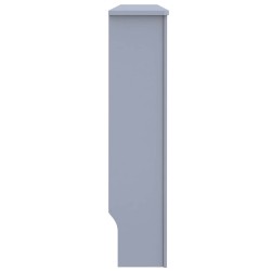 Cache-Radiateur 2 pcs Gris 152 x 19 x 81,5 cm Bois d'ingénierie 543716543716