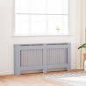 Cache-Radiateur 2 pcs Gris 172 x 19 x 81,5cm Bois d'ingénierie 543717543717