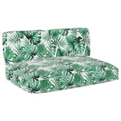 Ensemble de coussins Feuille 3 pcs Motif feuille Tissu Oxford 543730543730