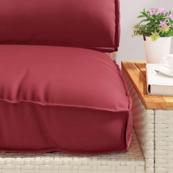 Ensemble de coussins 3 pcs Bordeaux Tissu Oxford 543734543734