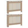 Cache-Radiateur 2 pcs Naturel 112 x 19 x 81,5 cm 543736543736