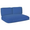 Ensemble de coussins 3 pcs Bleu royal Tissu Oxford 543737543737