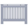 Cache-Radiateur 2 pcs Gris 112 x 19 x 81,5 cm Bois d'ingénierie 543740543740