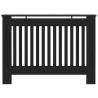 Cache-Radiateur 2 pcs Noir 112 x 19 x 81,5 cm Bois d'ingénierie 543741543741