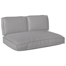 Ensemble de coussins 3 pcs Gris Tissu Oxford 543750543750