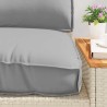 Ensemble de coussins 3 pcs Gris Tissu Oxford 543750543750