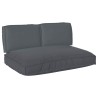 Ensemble de coussins 3 pcs Anthracite Tissu Oxford 543759543759