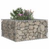 Lit surélevé gabion Argenté 80 x 80 x 40 cm Acier galvanisé 543773543773