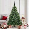 Sapin de Noël artificiel avec 300 LED Vert 180 cm PE et PVC 543775543775