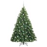 Sapin de Noël artificiel avec 300 LED Vert 180 cm PE et PVC 543776543776