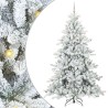 Sapin de Noël Artificiel à Branches Articulées Blanc 240 cm 543778543778