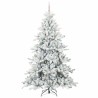 Sapin de Noël Artificiel à Branches Articulées Blanc 240 cm 543778543778