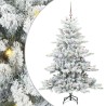 Sapin de Noël Artificiel à Branches Articulées Blanc 150 cm 543783543783