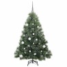 Sapin de Noël artificiel avec 150 LED Vert 150 cm PE et PVC 543789543789