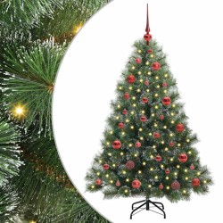 Sapin de Noël artificiel avec 150 LED Vert 150 cm PE et PVC 543790543790