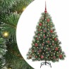 Sapin de Noël artificiel avec 150 LED Vert 150 cm PE et PVC 543790543790