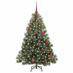 Sapin de Noël artificiel avec 150 LED Vert 150 cm PE et PVC 543790543790