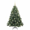 Sapin de Noël artificiel avec 150 LED Vert 150 cm PE et PVC 543793543793