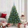 Sapin de Noël artificiel avec 150 LED Vert 150 cm PE et PVC 543794543794