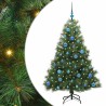 Sapin de Noël artificiel avec 150 LED Vert 150 cm PE et PVC 543794543794