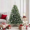 Sapin de Noël artificiel avec 150 LED Vert 150 cm PE et PVC 543795543795