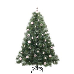 Sapin de Noël artificiel avec 150 LED Vert 150 cm PE et PVC 543795543795
