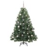 Sapin de Noël artificiel avec 150 LED Vert 150 cm PE et PVC 543795543795