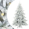 Sapin de Noël Artificiel à Branches Articulées Blanc 240 cm 543796543796