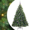 Sapin de Noël artificiel avec 300 LED Vert 180 cm PE et PVC 543797543797