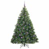 Sapin de Noël artificiel avec 300 LED Vert 180 cm PE et PVC 543797543797