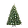 Sapin de Noël artificiel avec 300 LED Vert 180 cm PE et PVC 543798543798