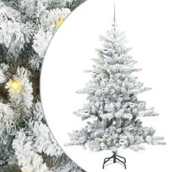 Sapin de Noël Artificiel à Branches Articulées Blanc 150 cm 543800543800