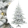 Sapin de Noël Artificiel à Branches Articulées Blanc 150 cm 543801543801
