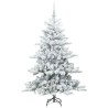 Sapin de Noël Artificiel à Branches Articulées Blanc 150 cm 543801543801