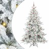 Sapin de Noël Artificiel à Branches Articulées Blanc 240 cm 543806543806