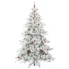 Sapin de Noël Artificiel à Branches Articulées Blanc 240 cm 543806543806
