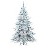 Sapin de Noël Artificiel à Branches Articulées Blanc 180 cm 543807543807