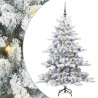 Sapin de Noël Artificiel à Branches Articulées Blanc 150 cm 543808543808