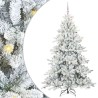 Sapin de Noël Artificiel à Branches Articulées Blanc 210 cm 543814543814