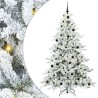 Sapin de Noël Artificiel à Branches Articulées Blanc 210 cm 543815543815