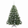 Sapin de Noël artificiel avec 150 LED Vert 150 cm PE et PVC 543826543826