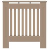 Cache-Radiateur Naturel 78 x 19 x 81,5 cm Bois d'ingénierie 543843543843