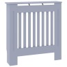 Cache-Radiateur Gris 78 x 19 x 81,5 cm Bois d'ingénierie 543851543851