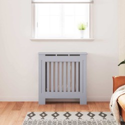Cache-Radiateur Gris 78 x 19 x 81,5 cm Bois d'ingénierie 543851543851