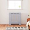 Cache-Radiateur Gris 78 x 19 x 81,5 cm Bois d'ingénierie 543851543851