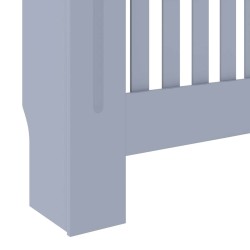 Cache-Radiateur Gris 78 x 19 x 81,5 cm Bois d'ingénierie 543851543851