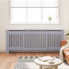 Cache-Radiateur 2 pcs Gris 205 x 20,5 x 81,5 cm 543853543853
