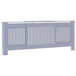 Cache-Radiateur 2 pcs Gris 205 x 20,5 x 81,5 cm 543853543853